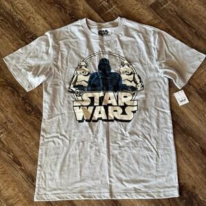 NWT Star Wars Tshirt Size Small Gray Short Sleeve